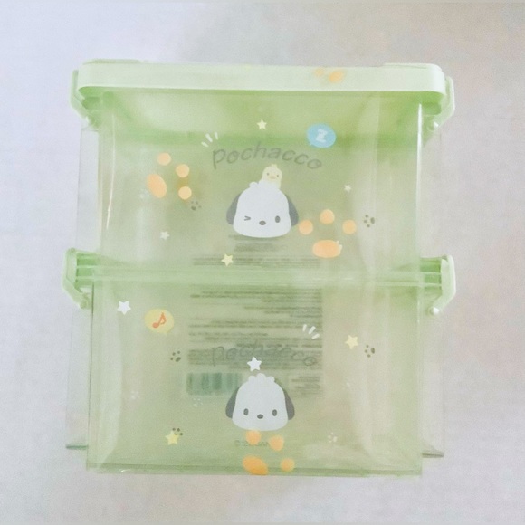 Sanrio Pochacco Buckle Series Storage Box (Double-layered) - Picture 2 of 7